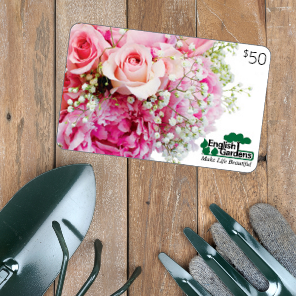 $50 Gift Card Pink Roses